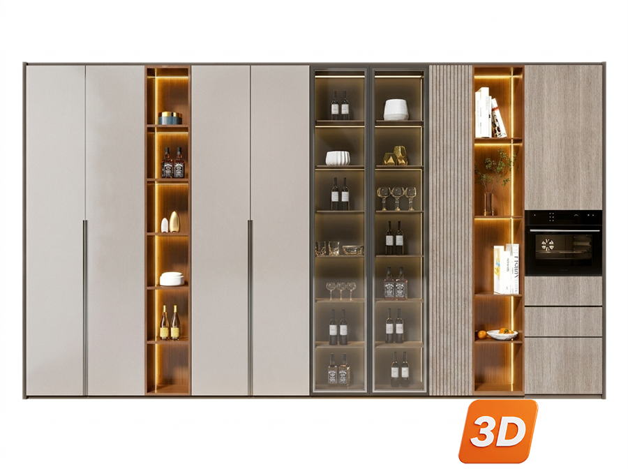 Wine cabinet Skp Files